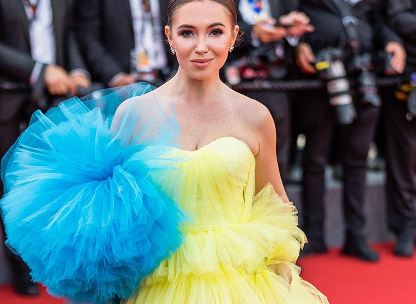 Dress in solidaity with Ukraine: Elvira Gavrilova's appearance on the red carpet